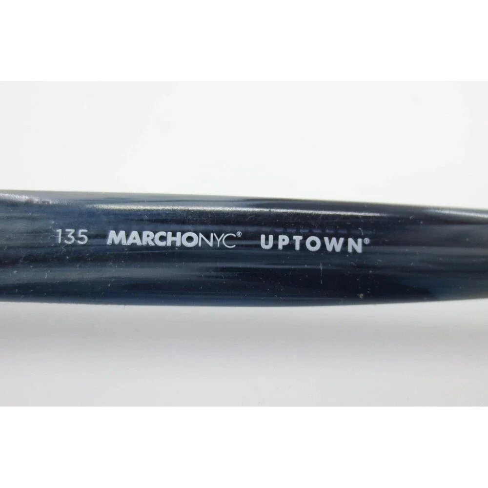 Marchon Uptown Chelsea 320 Eyeglasses Navy Blue Cat Eye Frames 52-16-135 35535